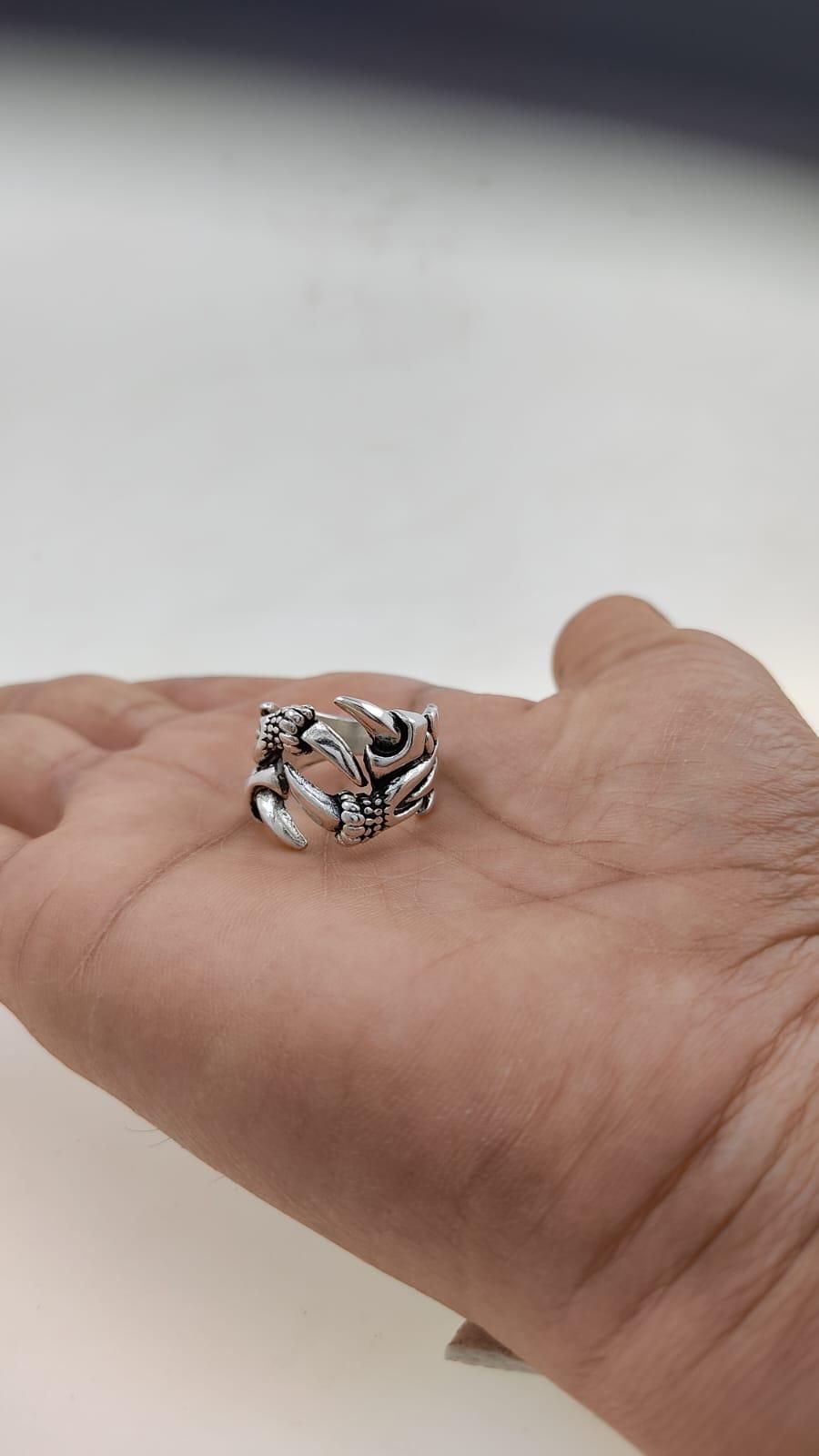 Saizen Silver Rings for Men