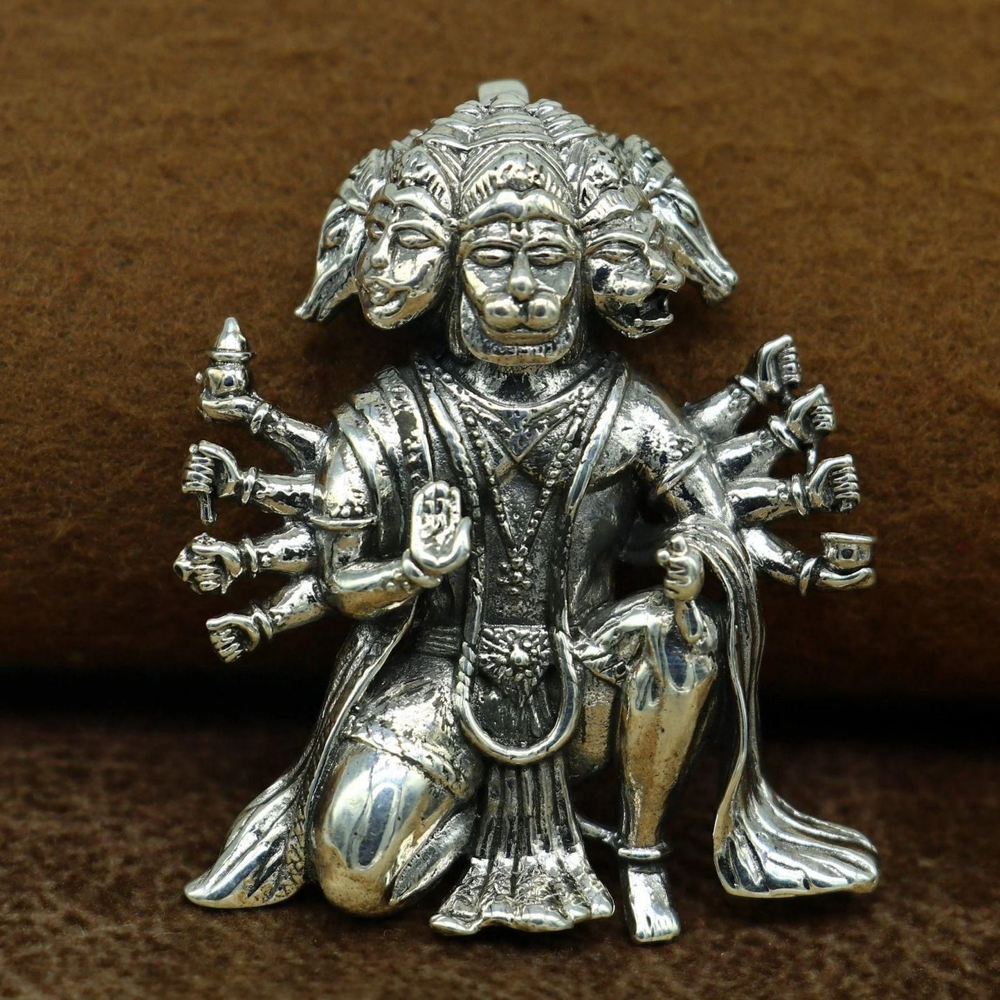 Panchamukhi Hanuman Pendant With Chain