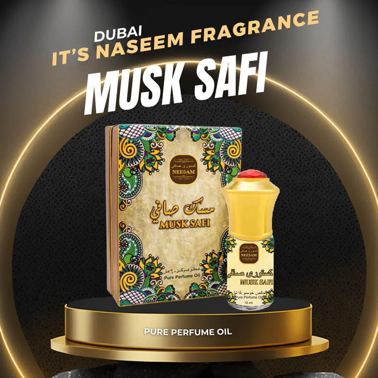 Musk Safi Pure Perfume Oil 10ML (Pack of 2)