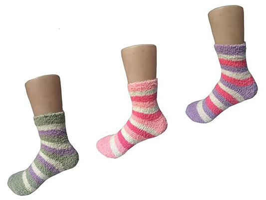 Women's Soft & Cozy Women  Fuzzy Socks Winter Warm Feather Socks