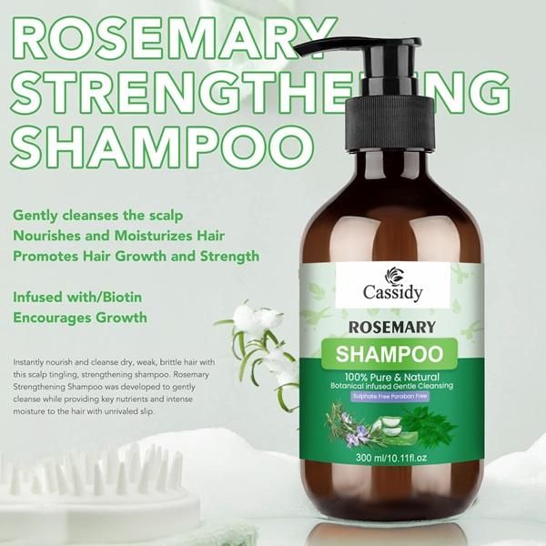 CASSIDY Rosemary Shampoo, 300ml (Pack of 1)