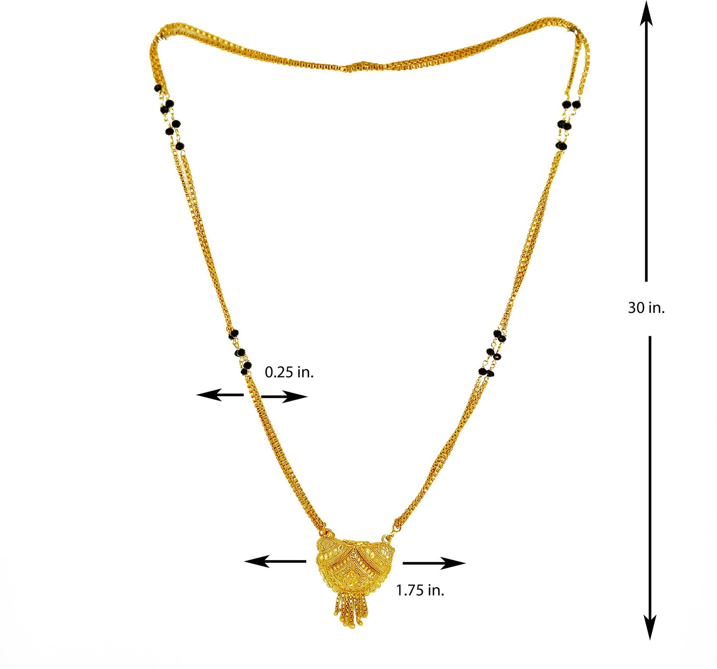 Beautiful Gold Plated Mangalsutra