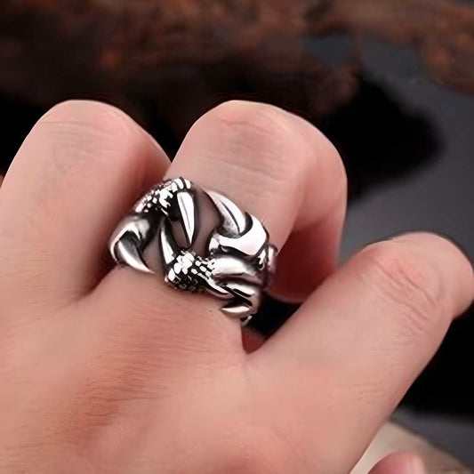 Saizen Silver Rings for Men