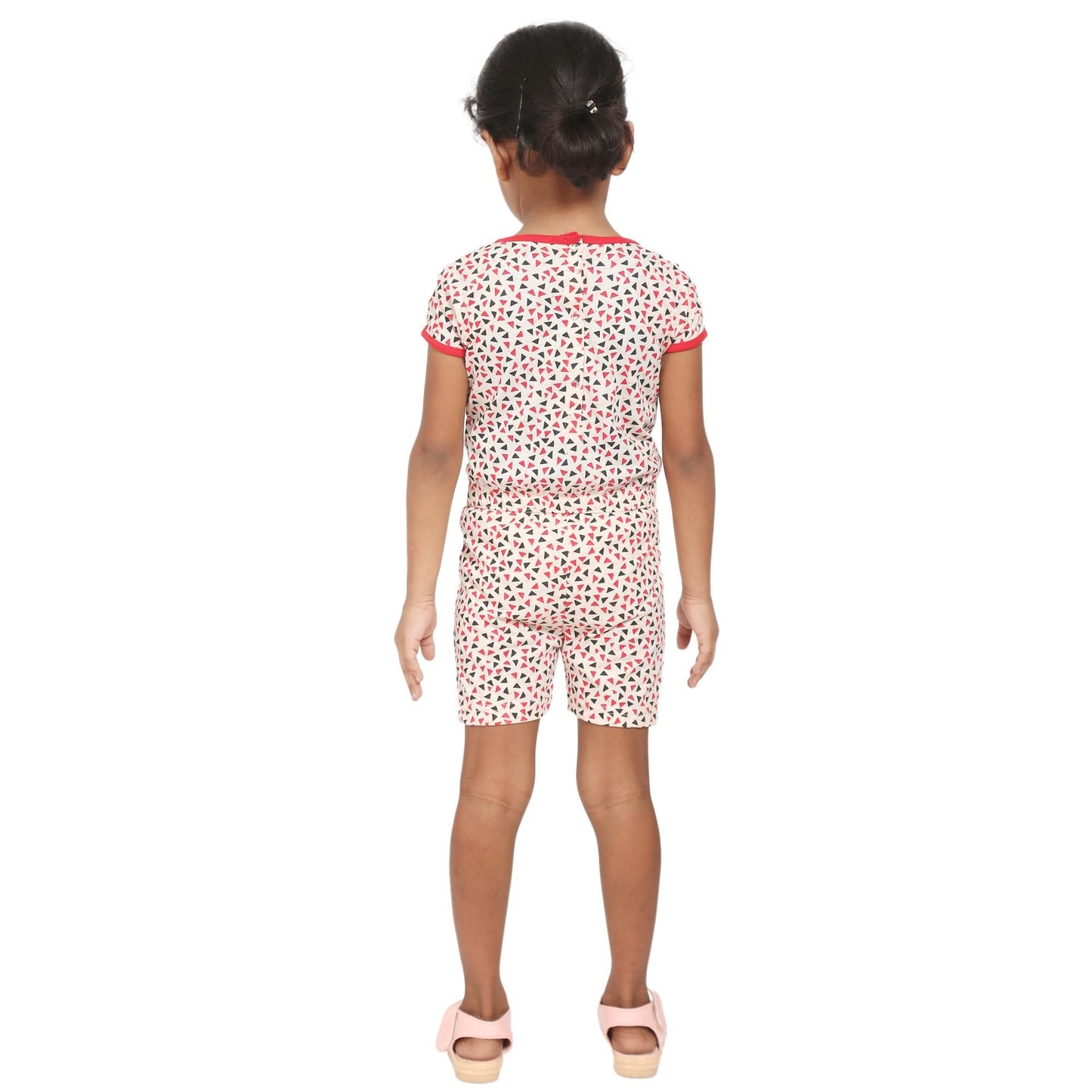 Kids Printed Jumpsuit