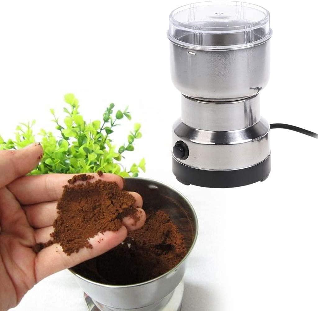 Coffee Grinder Multi-Functional Electric Stainless Steel Herbs Spices Nuts Grain Grinder