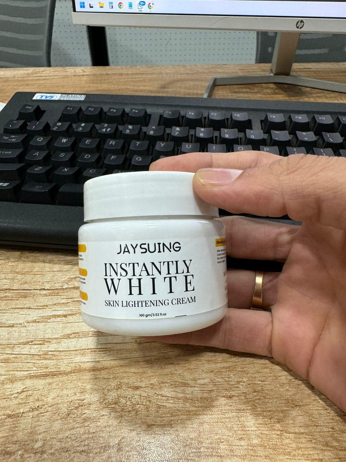 Jaysuing Instantly White Skin Lightening Cream 100gm(Pack Of 2)