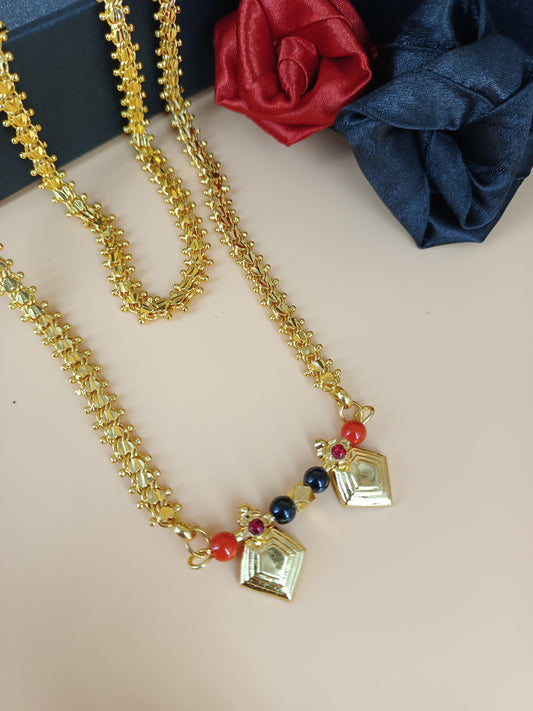 Beautiful Gold Plated Mangalsutra