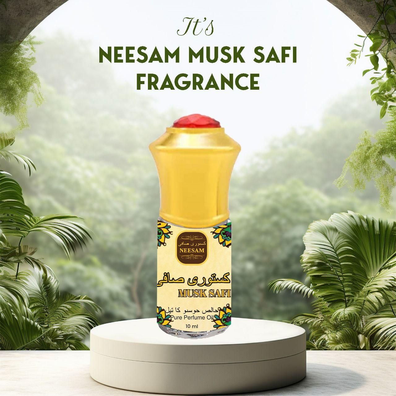 Musk Safi Pure Perfume Oil 10ML (Pack of 2)